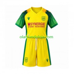 Nantes Camisola Criança Equipamento Primeiro Manga Curta 2026-2027 Nantes Camisola Criança Equipamento Primeiro Manga Curta 2026-2027